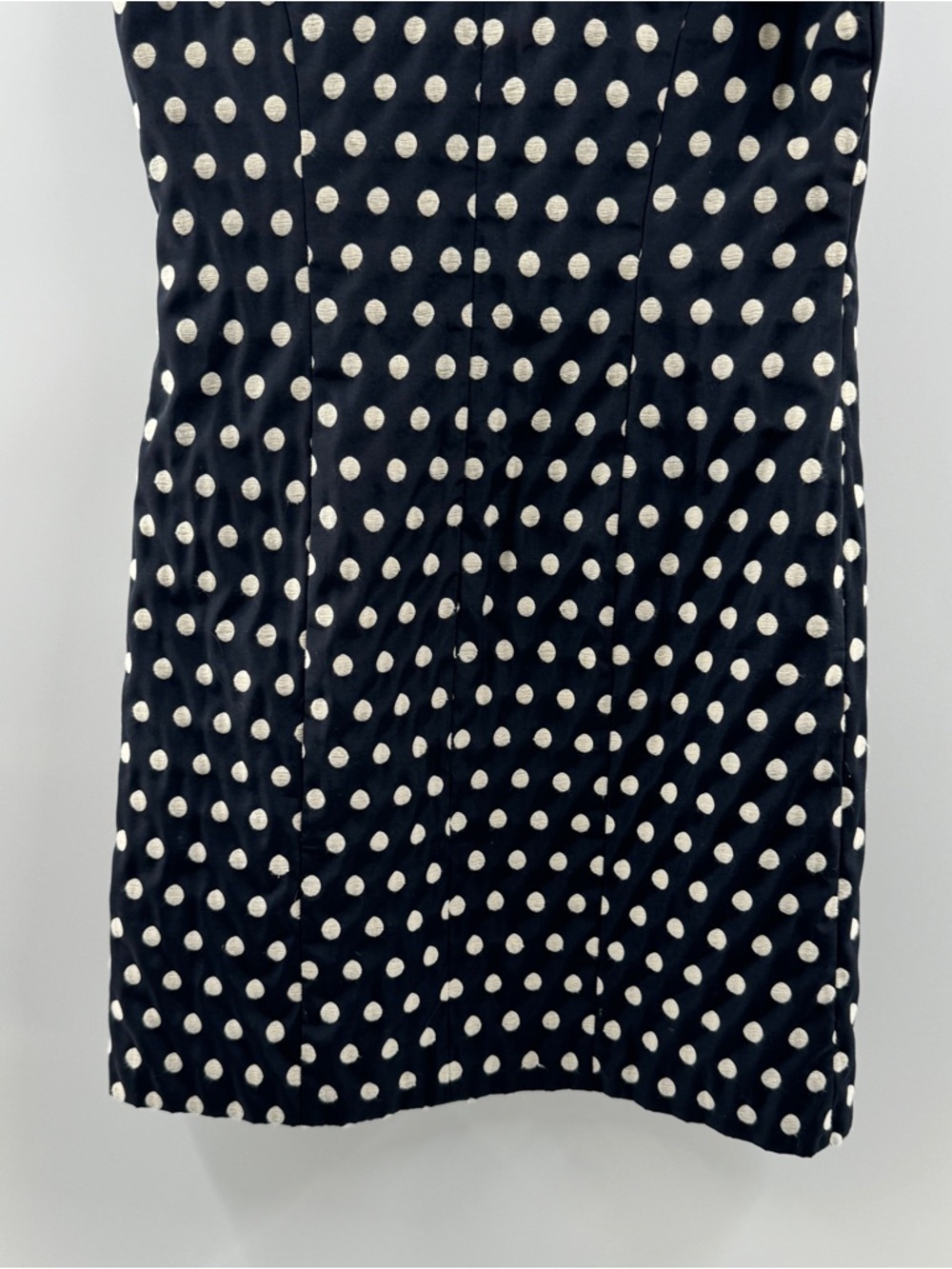 Ann Taylor Petite Navy Polka Dot Dress – Women’s 2P - Picture 7 of 8
